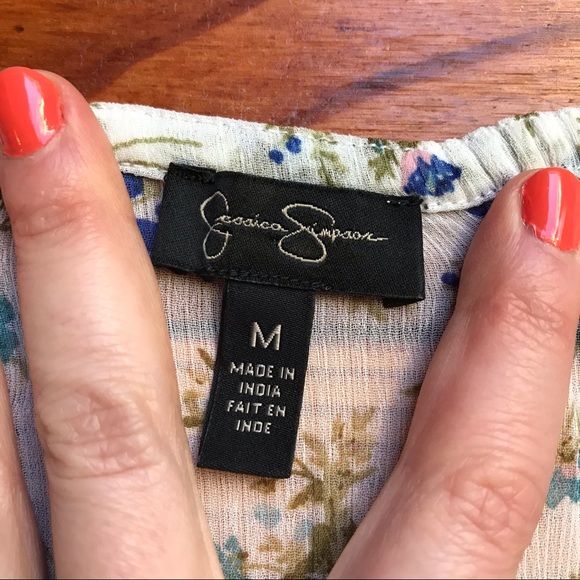 Jessica Simpson Floral Dress, GUC, M - Picture 4 of 14